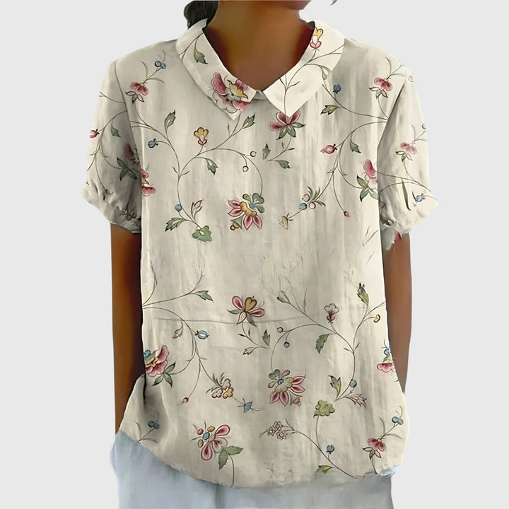 Karen | Blumige Bluse