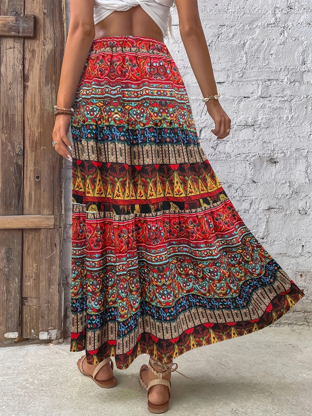Stella | Boho Hohe Taille Rock