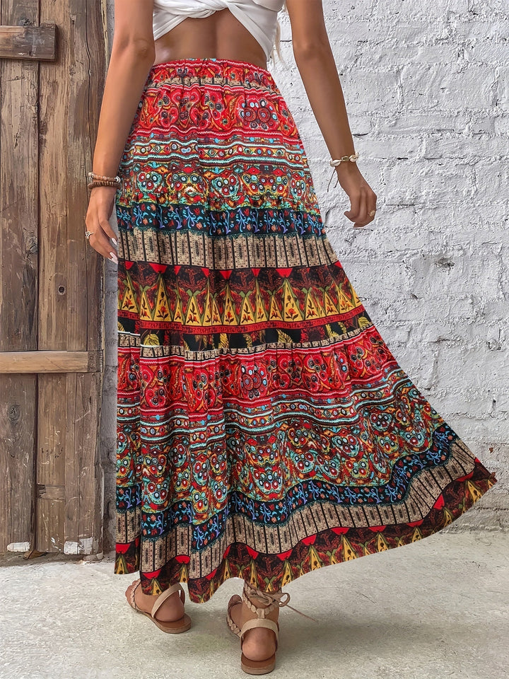 Stella | Boho Hohe Taille Rock