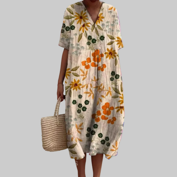 Elayne | Florales Sommerkleid