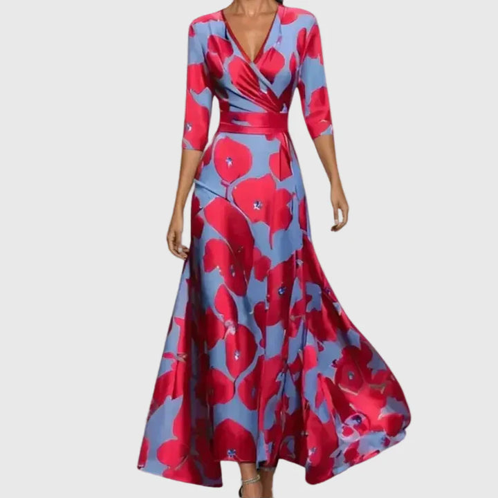Lorie | Luxuriöses Blumenkleid
