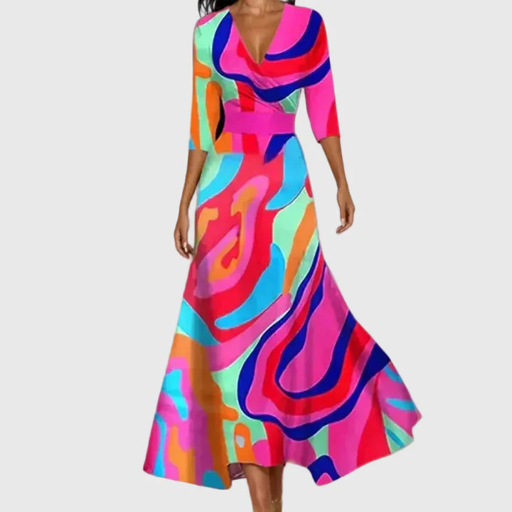 Lorie | Luxuriöses Blumenkleid