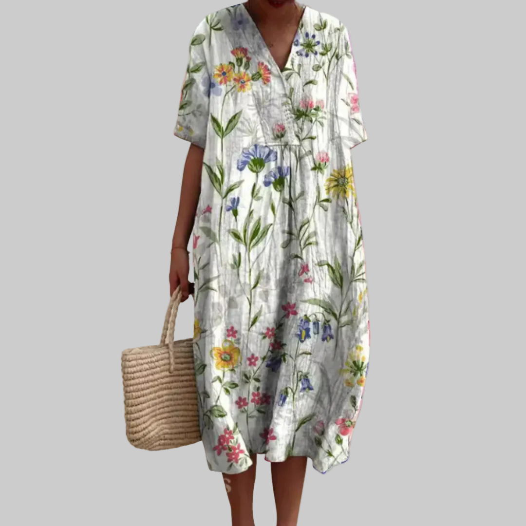 Elayne | Florales Sommerkleid