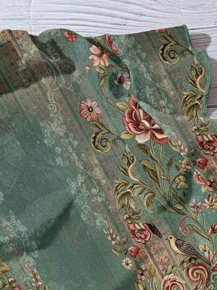 Aveline | Vintage Garten Knopfbluse