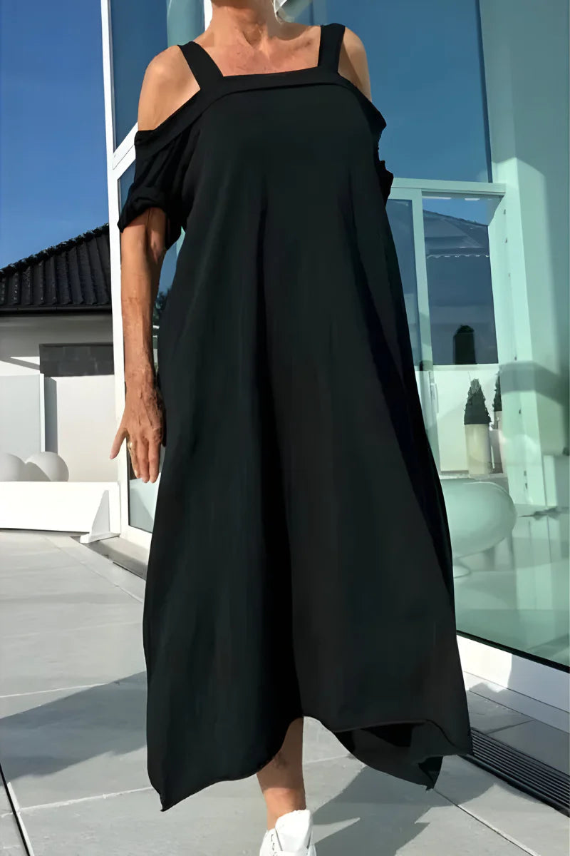 Shaira | Langes Off-Shoulder Sommerkleid