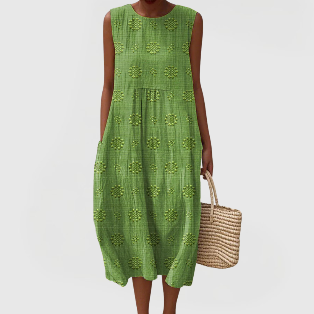 Cristal | Elegantes Kleid mit Taschen