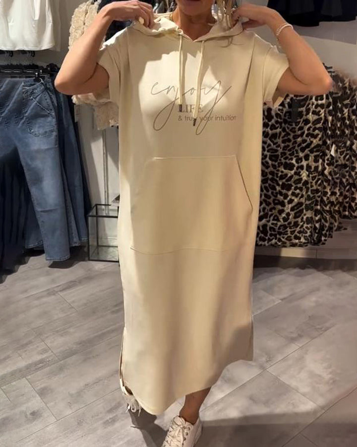Bridget | Lässiges Hoodie-Kleid