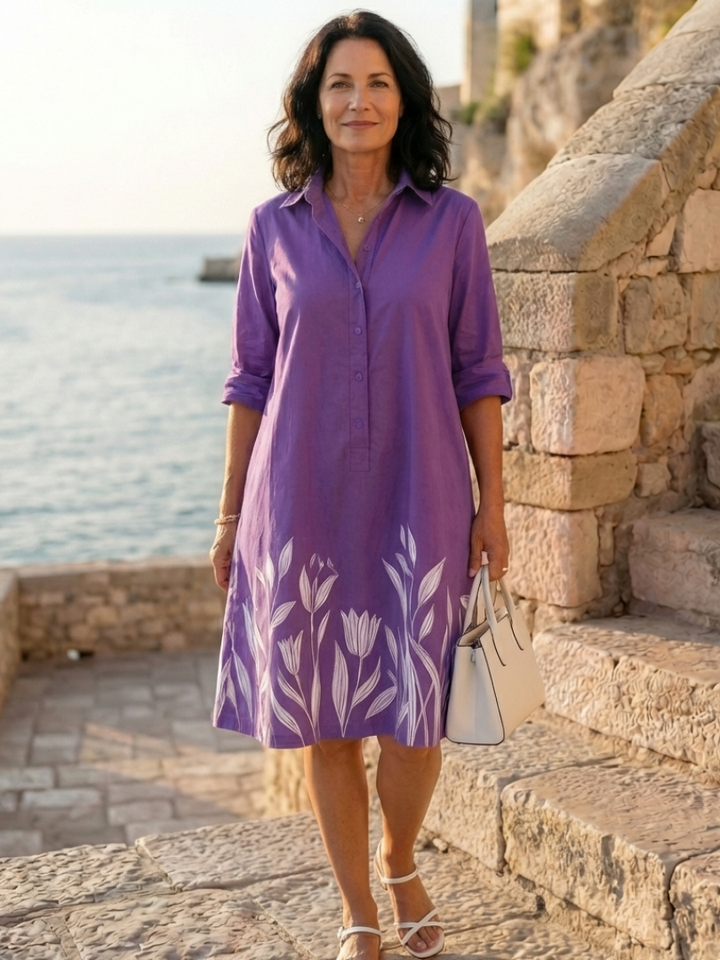 Galatea | Abendgarten-Spaziergang Kleid