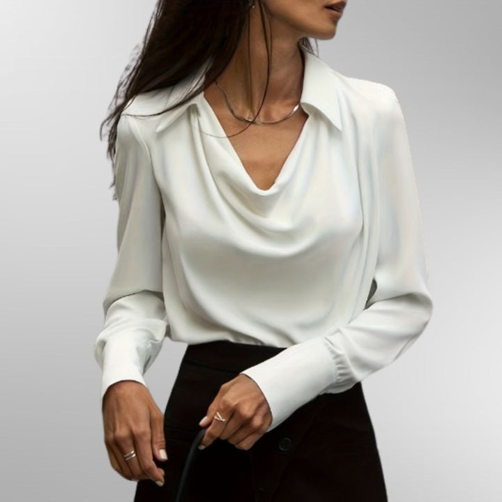 Alivia | Elegante Satinbluse