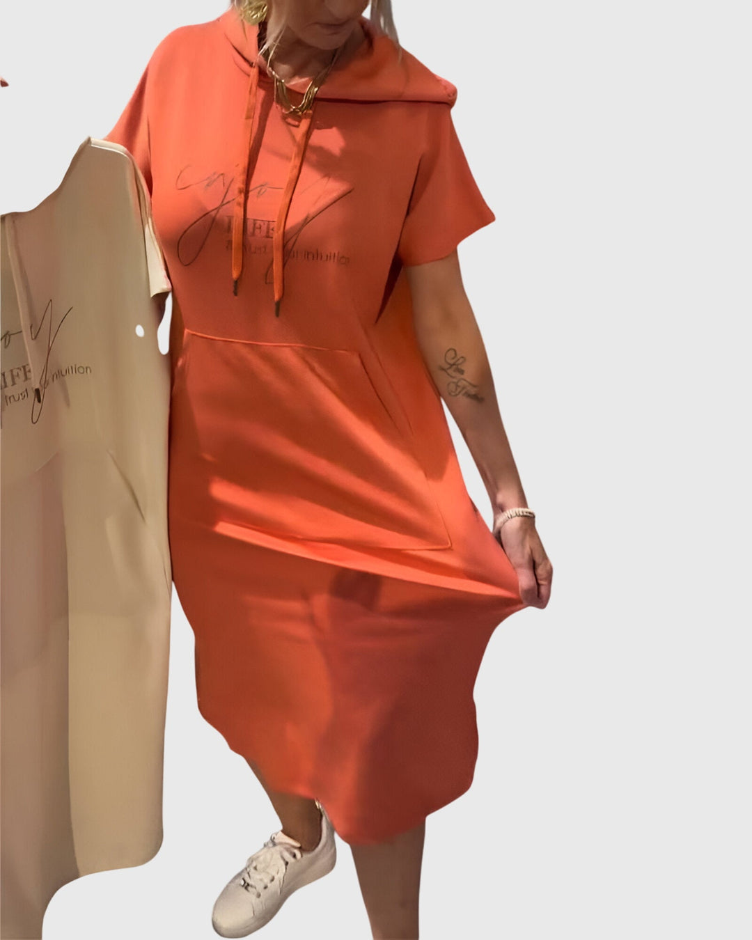 Beverly | Lässiges Hoodie-Kleid