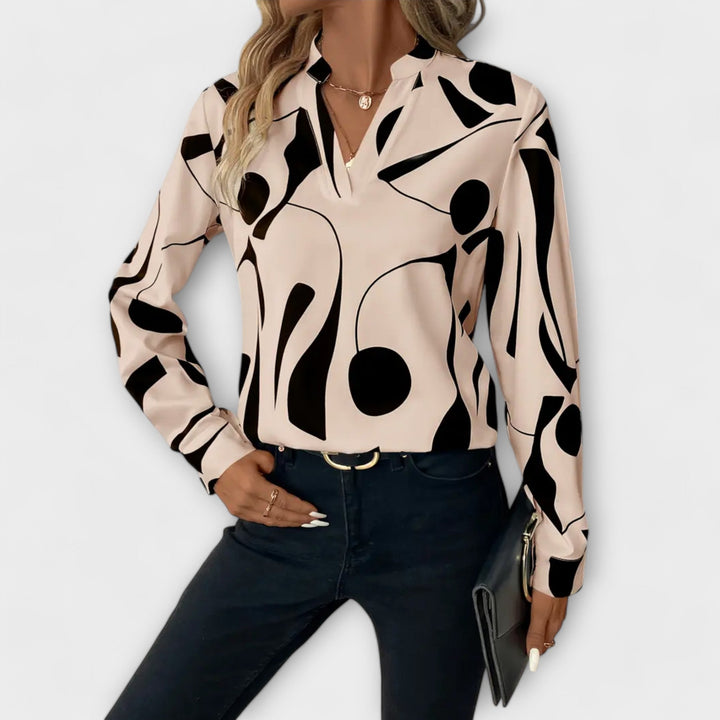 Irene | Elegante Bluse mit Design