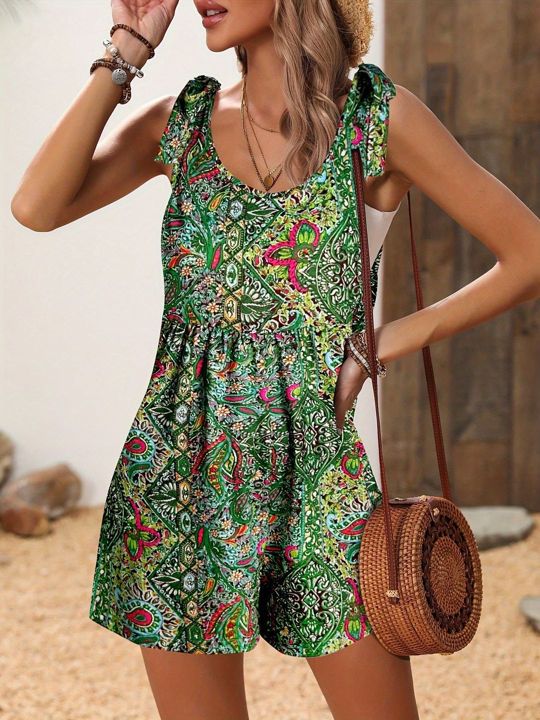 Morgan | Boho-Print Jumpsuit