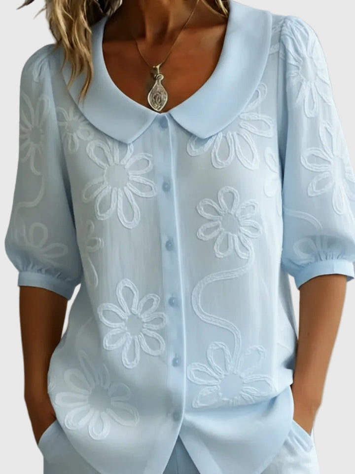 Vinica | Elegante florale, leichte Bluse