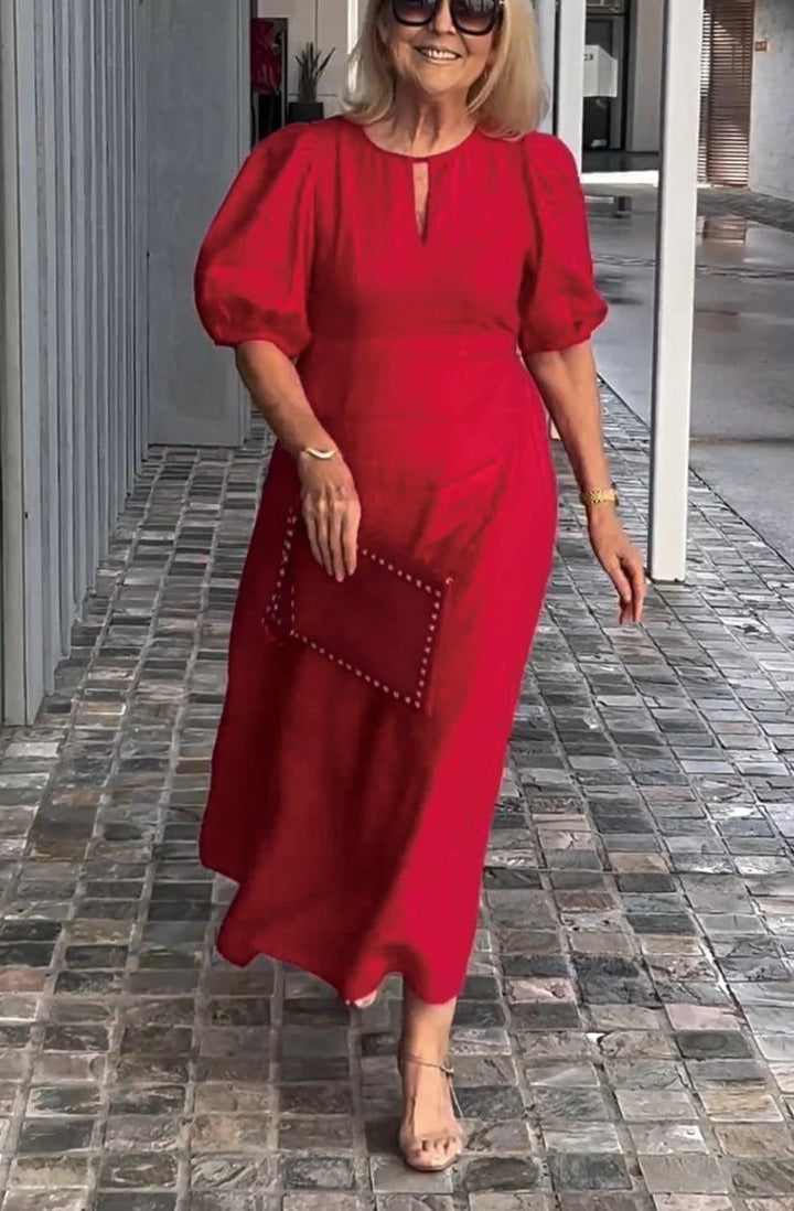 Juliana | Elegantes Kleid mit Puffärmeln