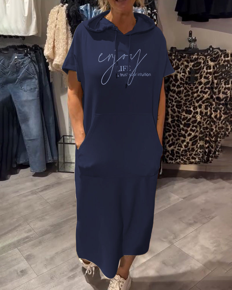 Bridget | Lässiges Hoodie-Kleid