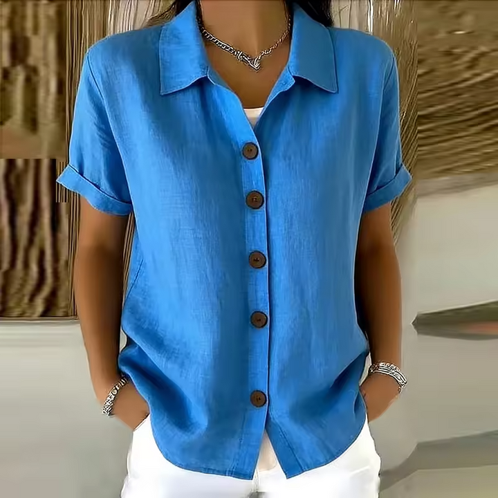 Rhoda | Lässige Bluse Cardigan Tops
