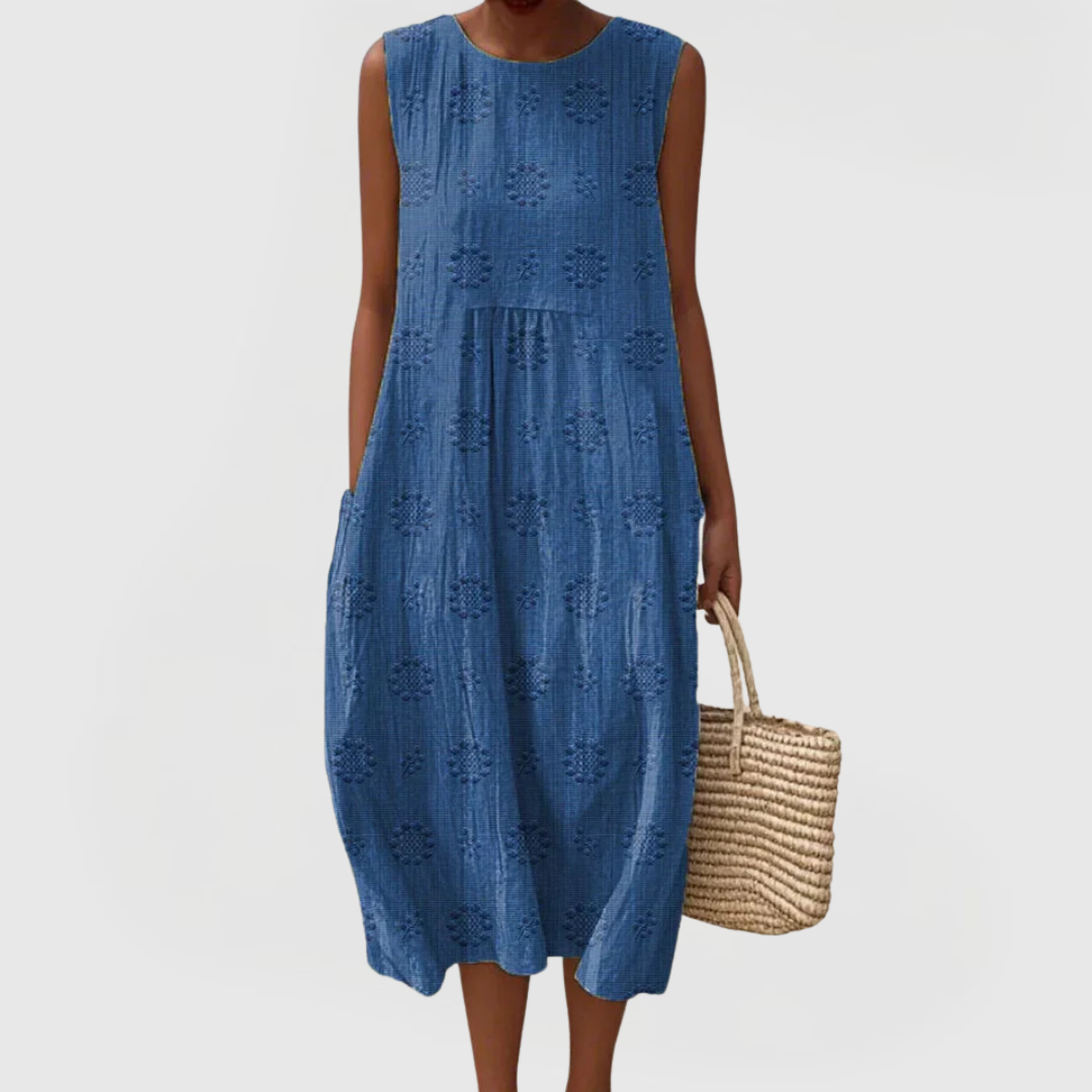 Cristal | Elegantes Kleid mit Taschen