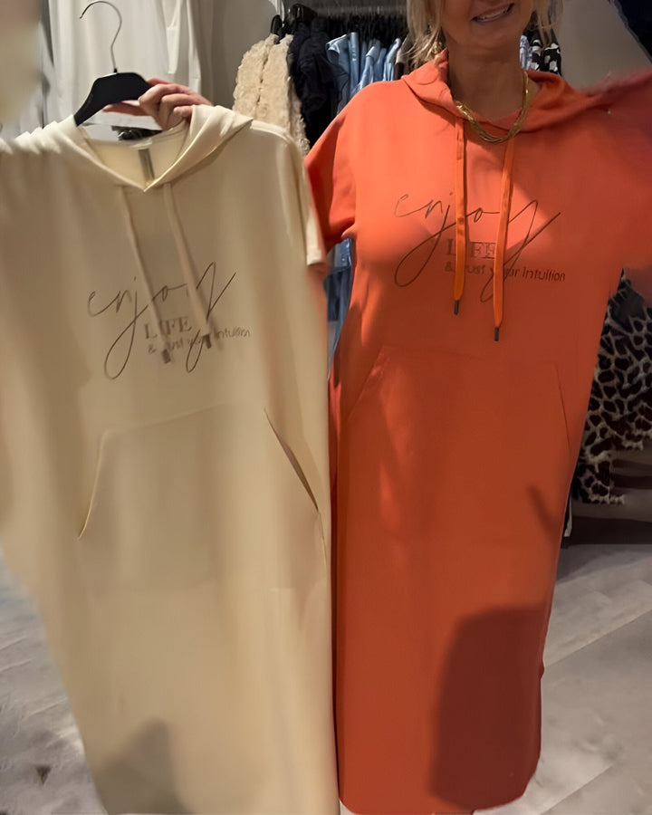 Bridget | Lässiges Hoodie-Kleid