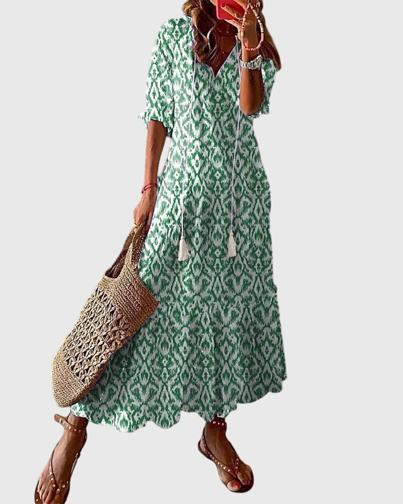 Charity | Boho Vintage Sommerkleid