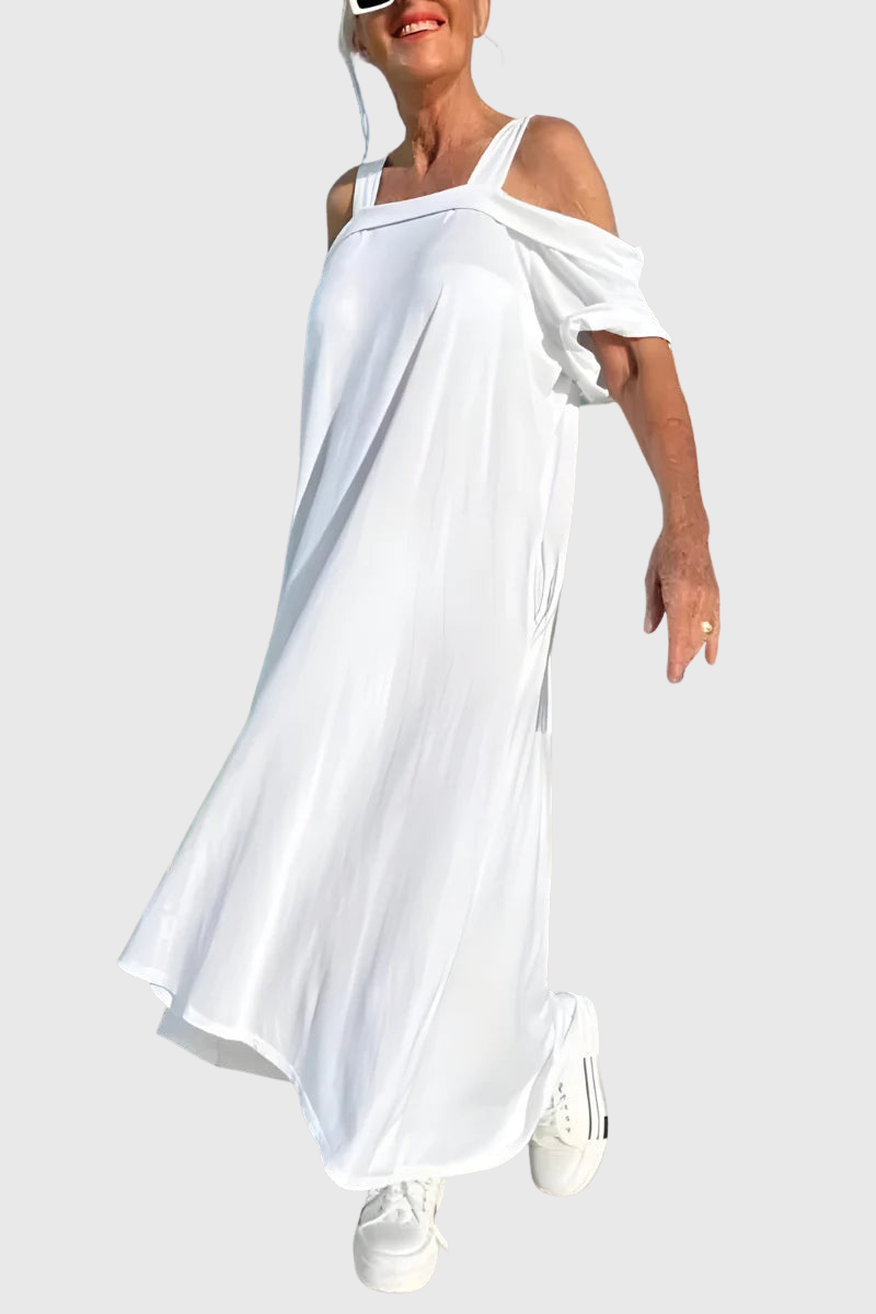 Shaira | Langes Off-Shoulder Sommerkleid