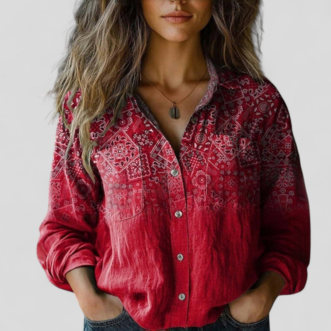 Ashley | Bequemes Blusen-Shirt