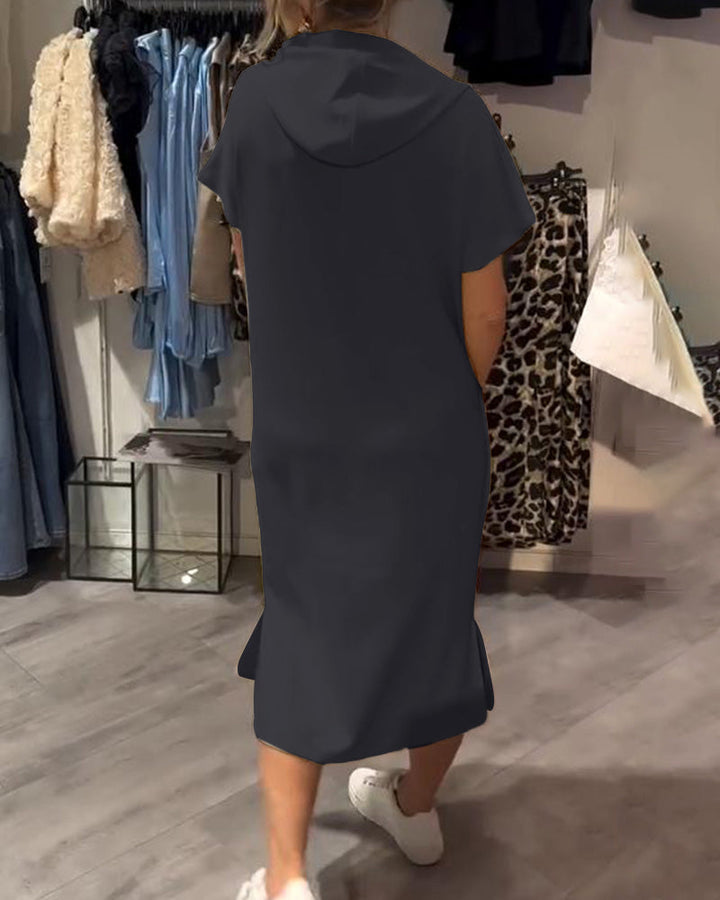 Bridget | Lässiges Hoodie-Kleid