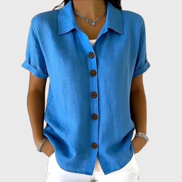 Rhoda | Lässige Bluse Cardigan Tops