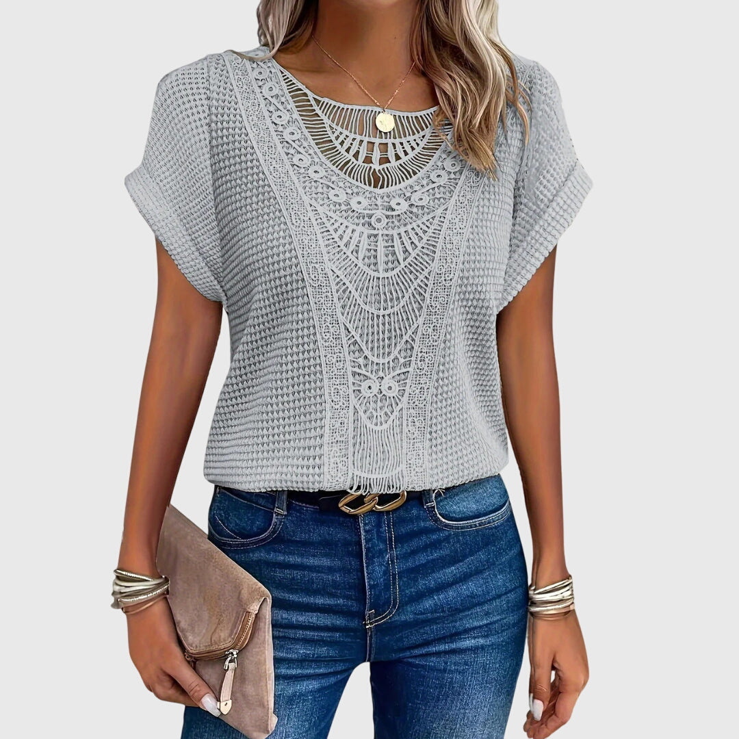 Elaine | Elegante Ibiza-Stil Bluse