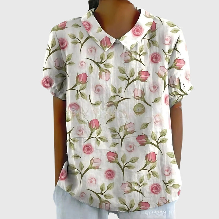 Karen | Blumige Bluse