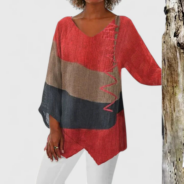 Briley | Sophisticated V-Ausschnitt Tunika