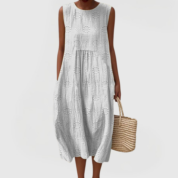 Cristal | Elegantes Kleid mit Taschen