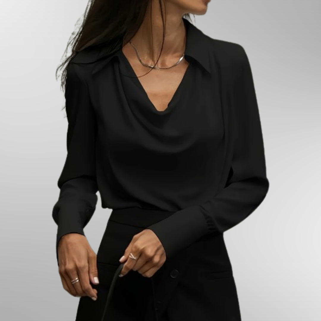 Alivia | Elegante Satinbluse