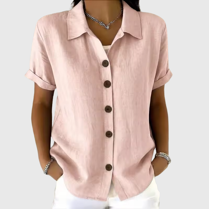 Rhoda | Lässige Bluse Cardigan Tops
