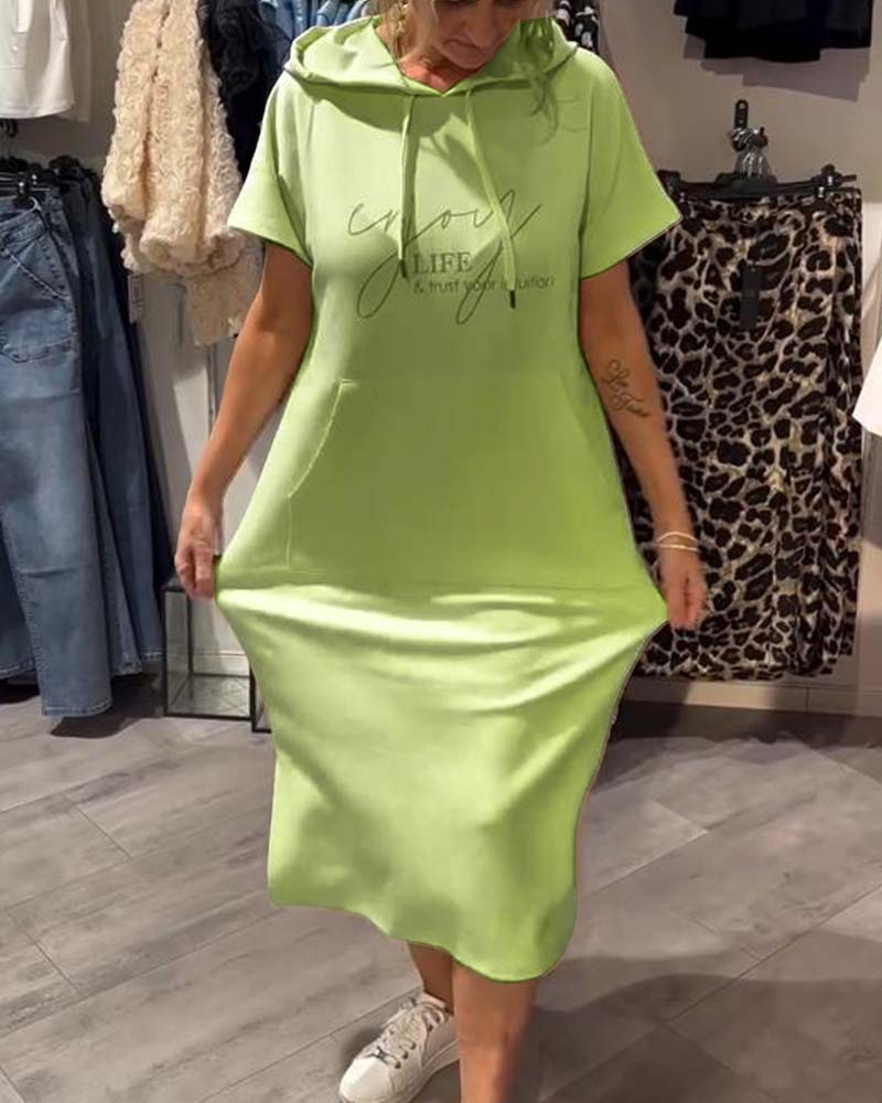 Bridget | Lässiges Hoodie-Kleid