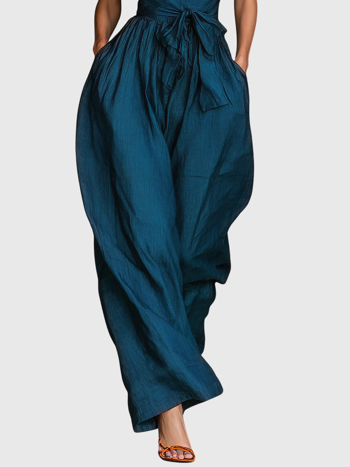 Marissa | Cross-Halter Jumpsuit