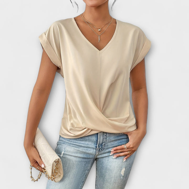 Ashford | Elegantes V-Ausschnitt-Top