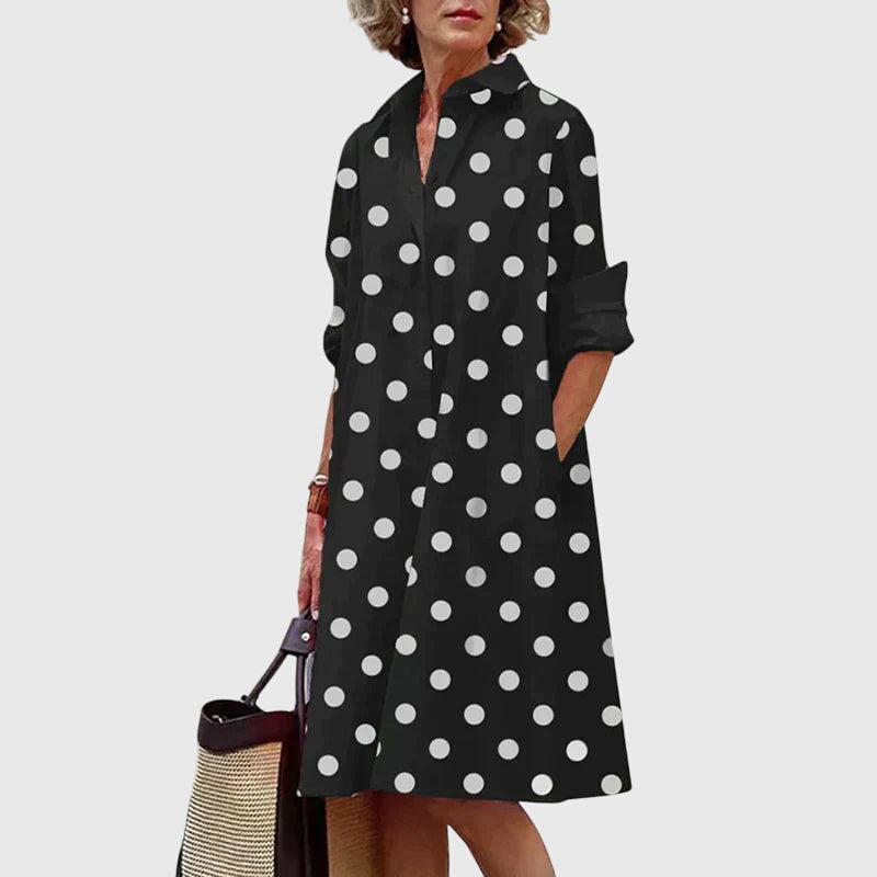 Corrine | Elegantes Kleid mit Taschen