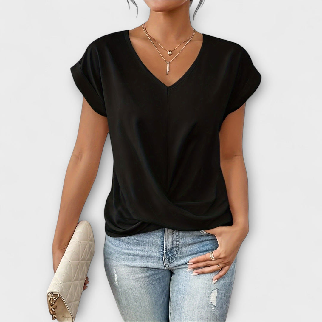 Ashford | Elegantes V-Ausschnitt-Top