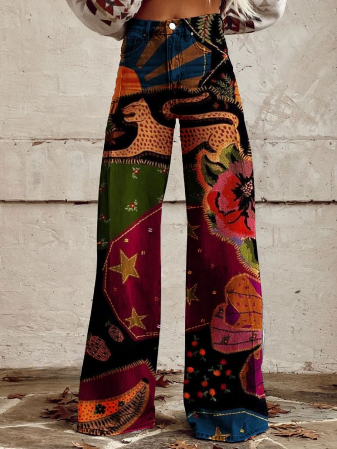 Léna™ - Boho-Stil Hose