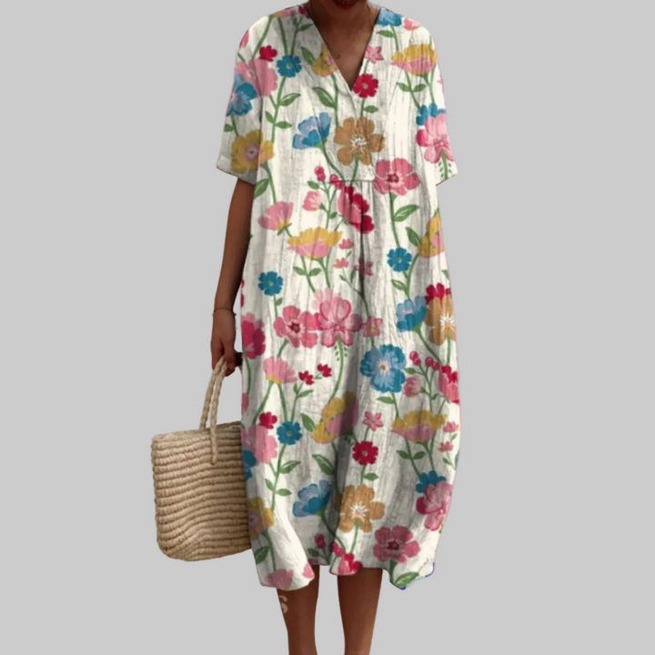 Elayne | Florales Sommerkleid