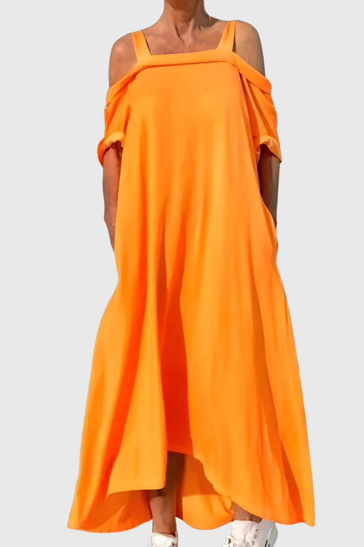 Shaira | Langes Off-Shoulder Sommerkleid