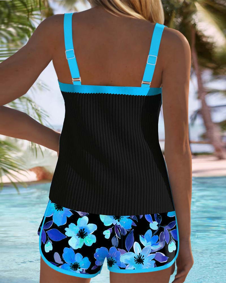 Matilda | Zweiteiliges Strand-Tankini-Hosen
