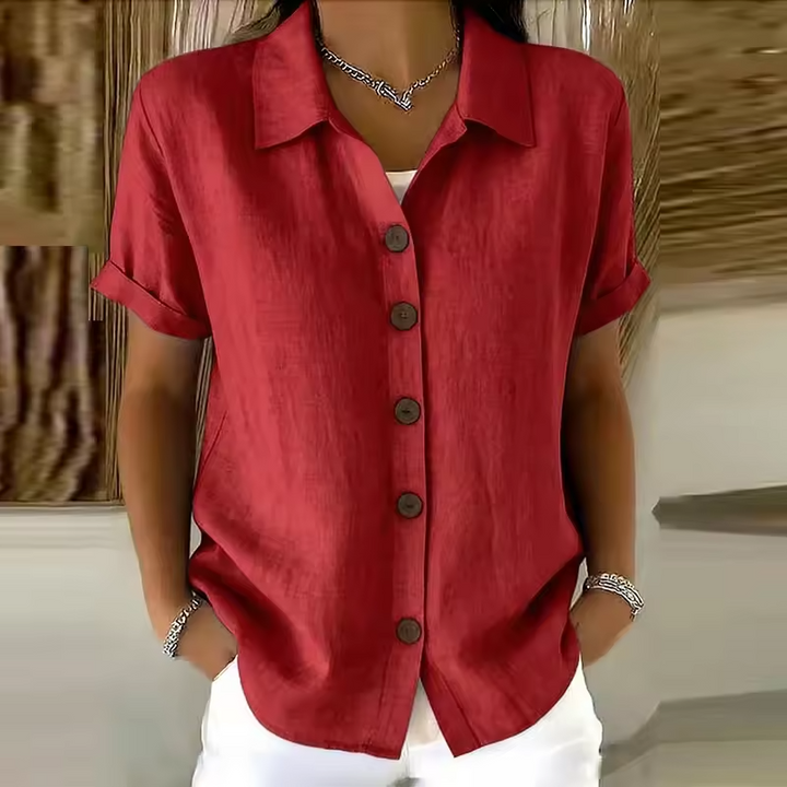 Rhoda | Lässige Bluse Cardigan Tops
