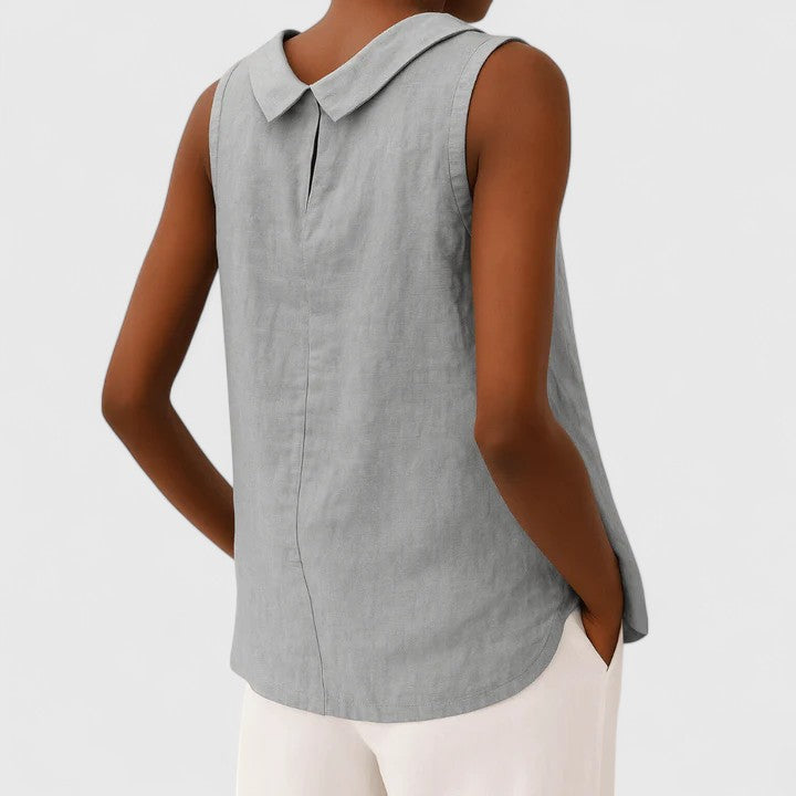 Katrine | Elegantes Top mit Rollkragen