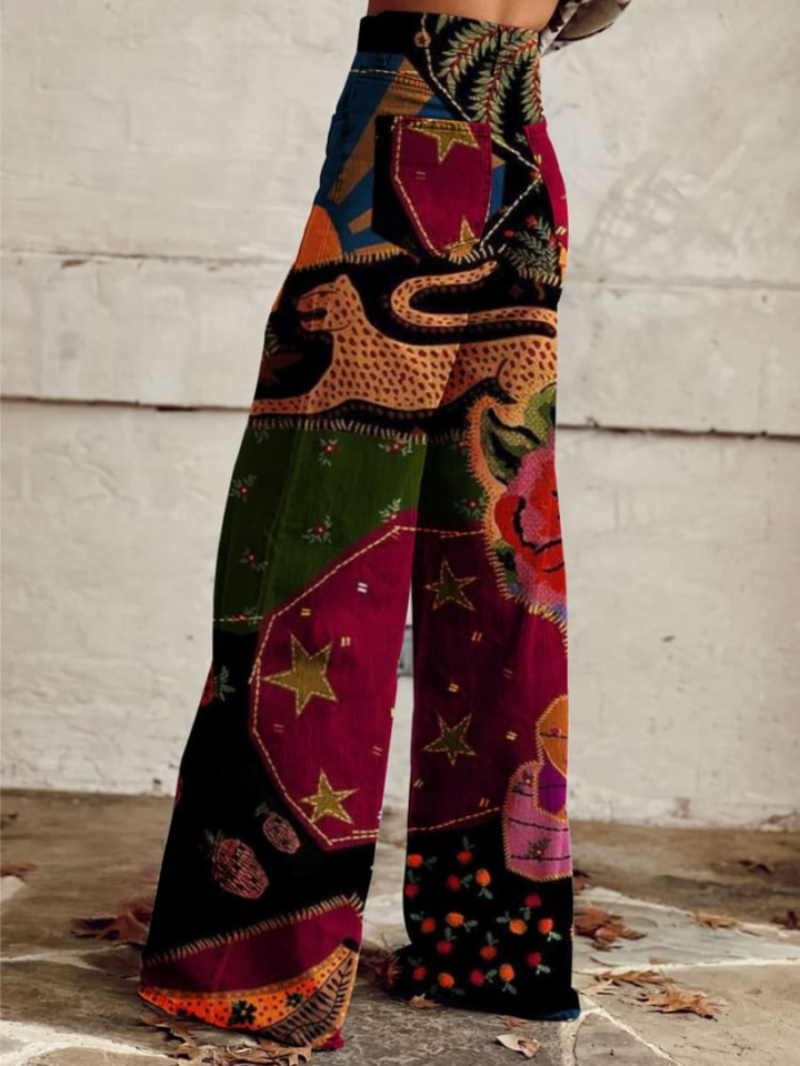 Léna™ - Boho-Stil Hose