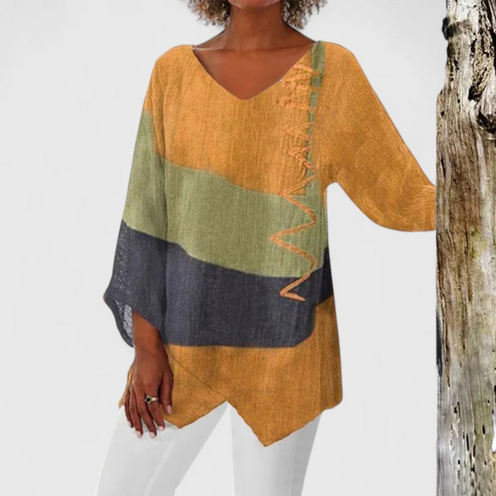 Briley | Sophisticated V-Ausschnitt Tunika