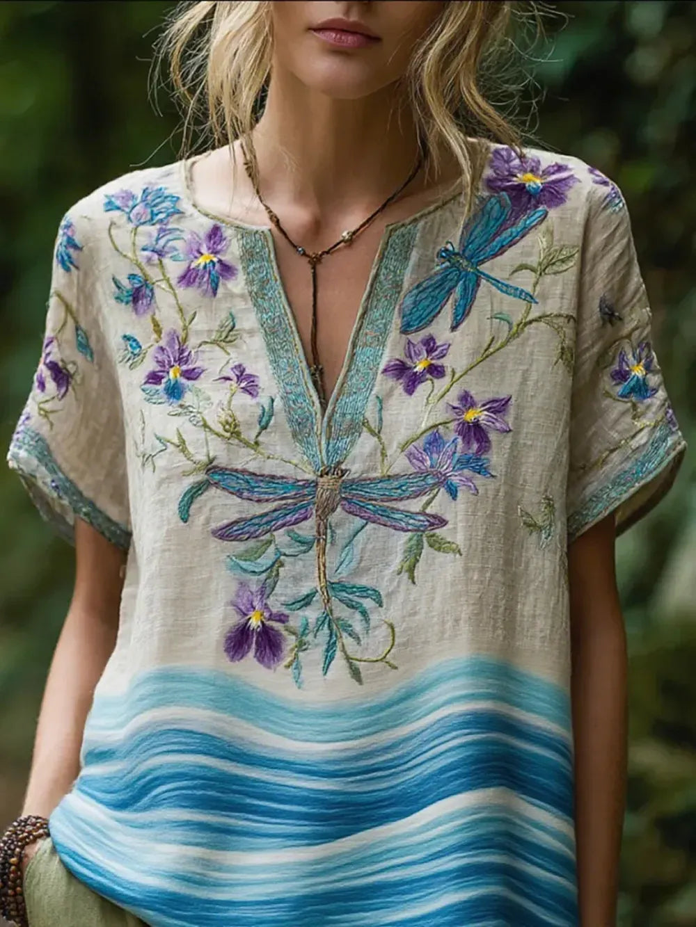 Luxuria | Weiche feminine lockere Bluse