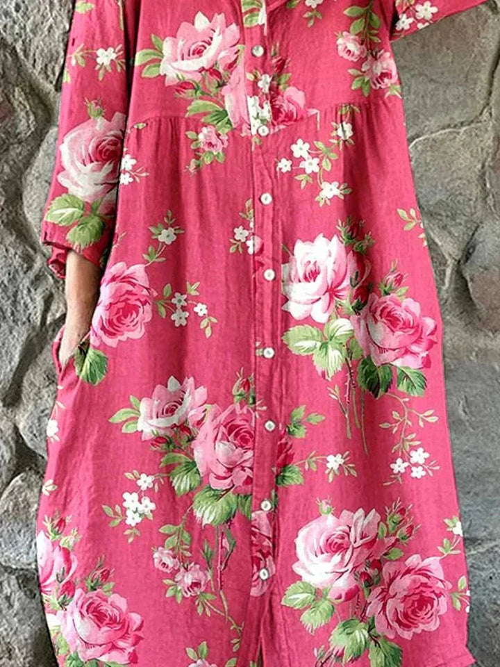 Maddie | Kunst Blumen Kleid