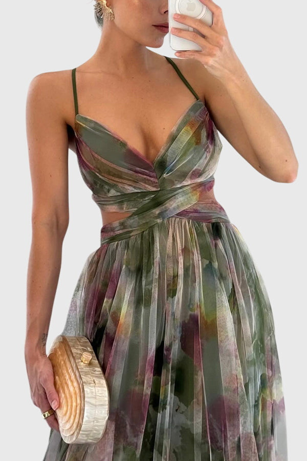 Gretchen | Florales Maxikleid