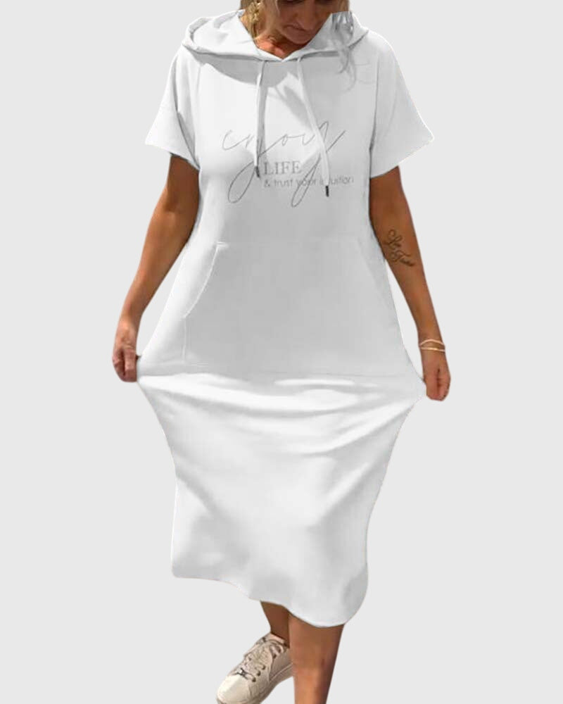 Beverly | Lässiges Hoodie-Kleid